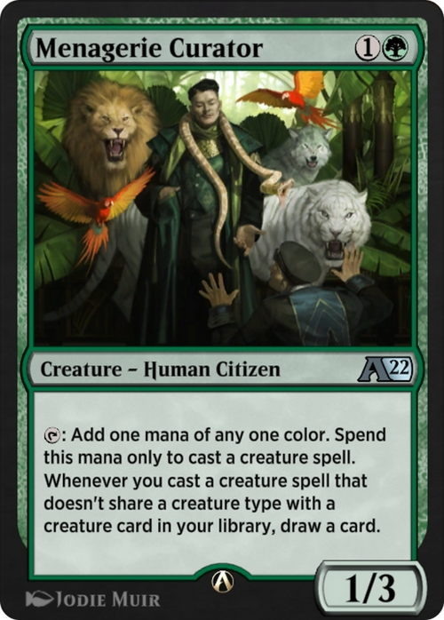 Menagerie Curator (YSNC-015) - Alchemy: New Capenna