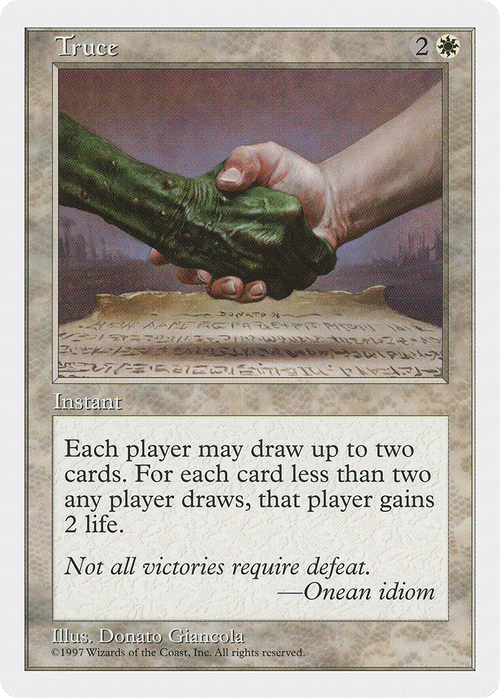 Truce (5ED-) - Fifth Edition