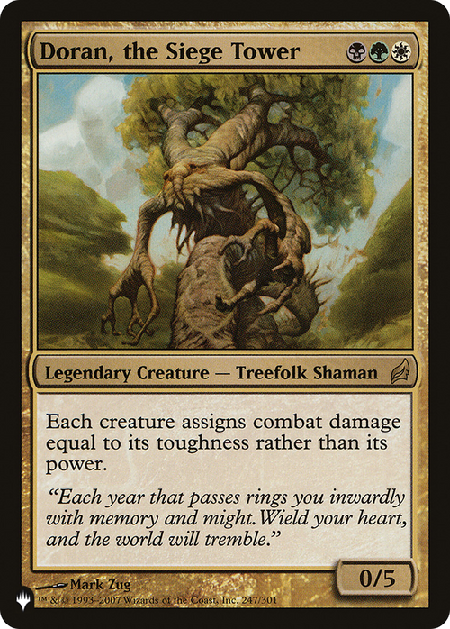 Doran, the Siege Tower (LIST-247/301) - The List