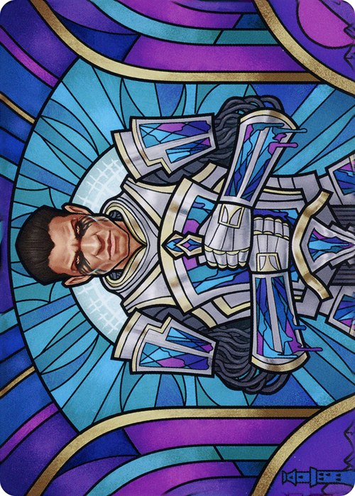 Aron, Benalia's Ruin // Aron, Benalia's Ruin (ADMU-043) - Dominaria United Art Series (Borderless)