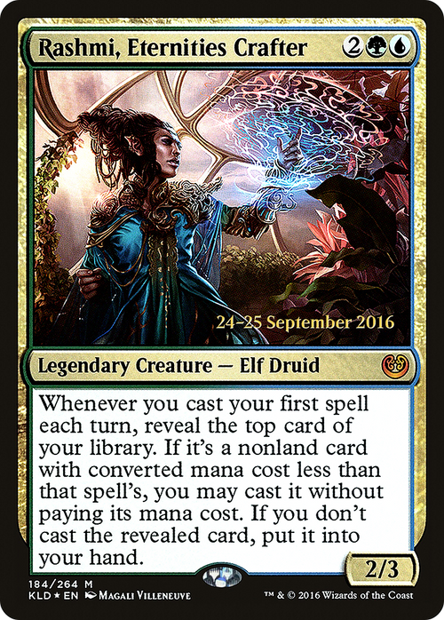 Rashmi, Eternities Crafter (PRE-184S) - Kaladesh Promos Foil