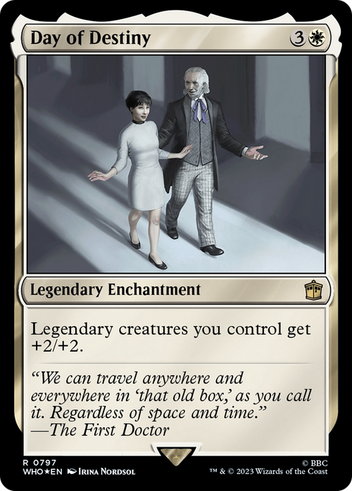 Day of Destiny (Surge Foil) (WHO-797) - Doctor Who Foil