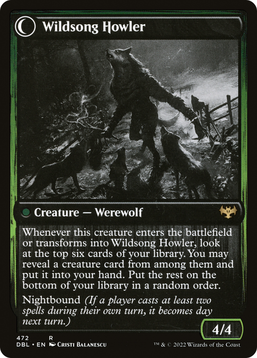 Howlpack Piper (DBL-472) - Innistrad: Double Feature: (Double Faced Transform)
