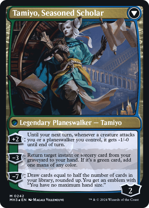 Tamiyo, Inquisitive Student (PRE-242) - Modern Horizons 3 Promos Foil