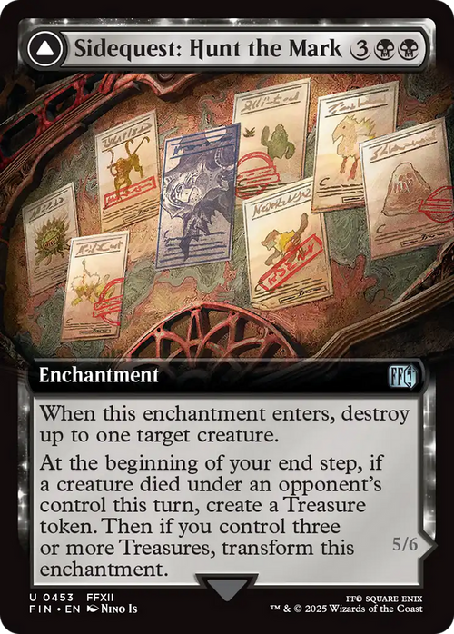 Sidequest: Hunt the Mark (Extended Art) (FIN-453) - FINAL FANTASY: (enchantment, Extended Art)
