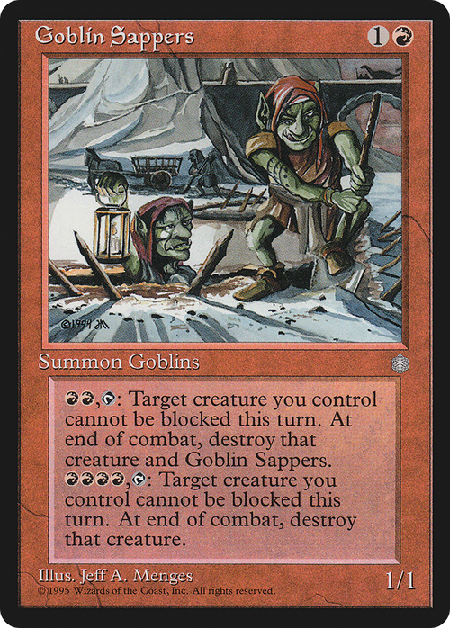 Goblin Sappers (ICE-) - Ice Age