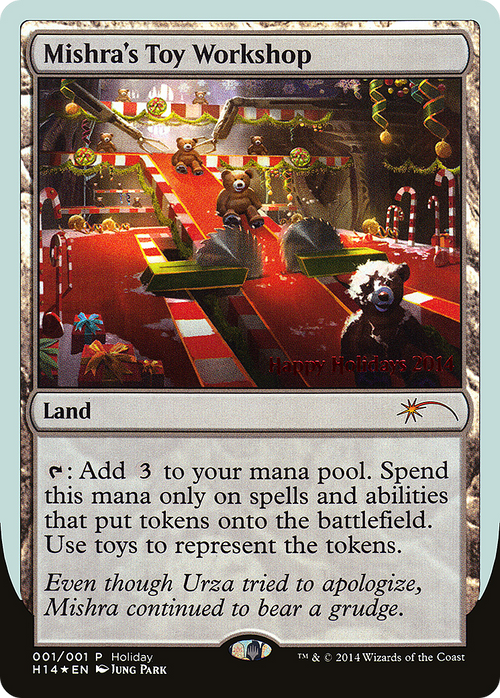 Mishra's Toy Workshop (SPECIAL-001) - Happy Holidays Foil