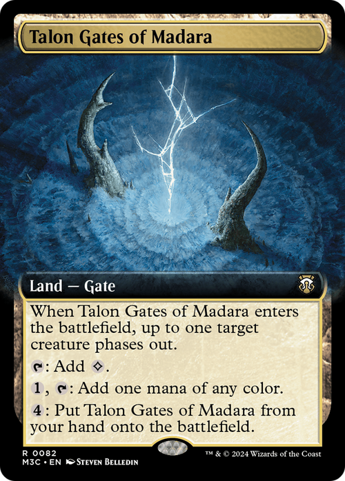 Talon Gates of Madara (Extended Art) (M3C-082) - Modern Horizons 3 Commander: (Extended Art)