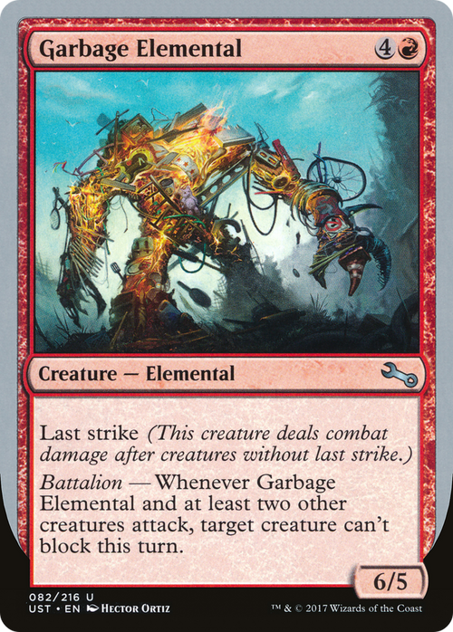 Garbage Elemental (F) (UST-082) - Unstable