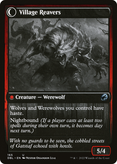 Village Watch (DBL-165) - Innistrad: Double Feature: (Double Faced Transform)