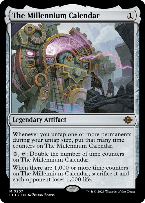 The Millennium Calendar (LCI-257) - The Lost Caverns of Ixalan Foil