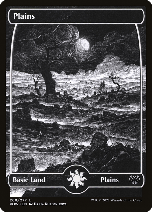 Plains (268) (VOW-268) - Innistrad: Crimson Vow: (Showcase)