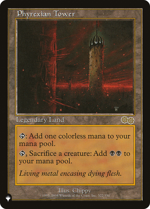 Phyrexian Tower (LIST-322/350) - The List