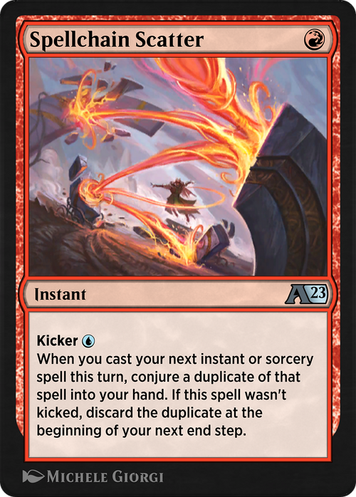 Spellchain Scatter (YDMU-015) - Alchemy: Dominaria