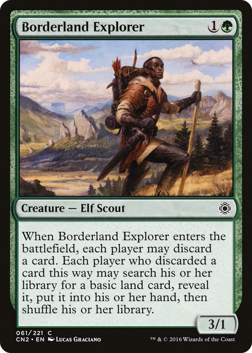 Borderland Explorer (CN2-061) - Conspiracy: Take the Crown Foil