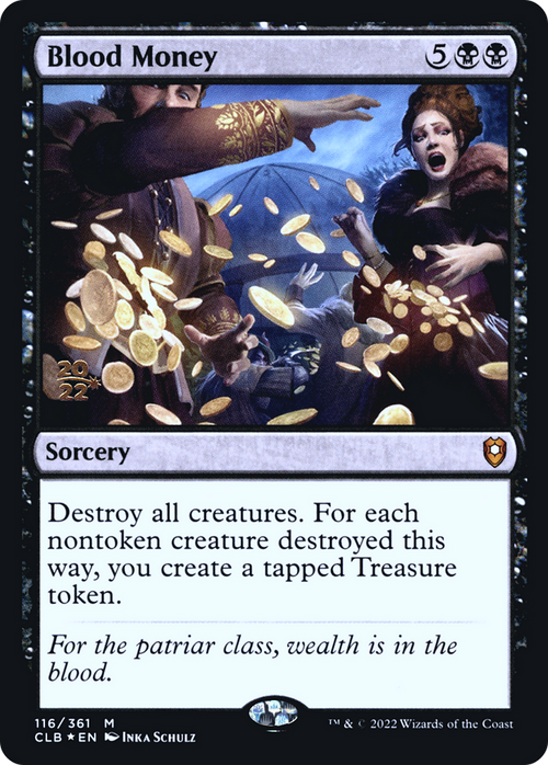 Blood Money (PRE-116) - Battle for Baldur's Gate Promos Foil
