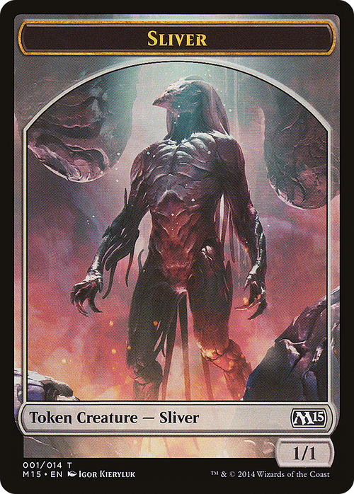 Sliver Token (M15-001) - Magic 2015 Tokens