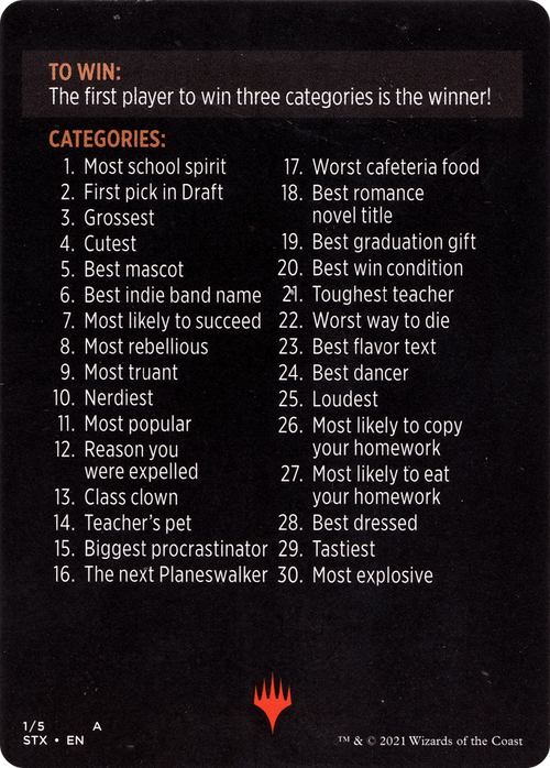 Strictly Better // Strictly Better (cont'd) (MSTX-001) - Strixhaven: School of Mages Minigames Foil