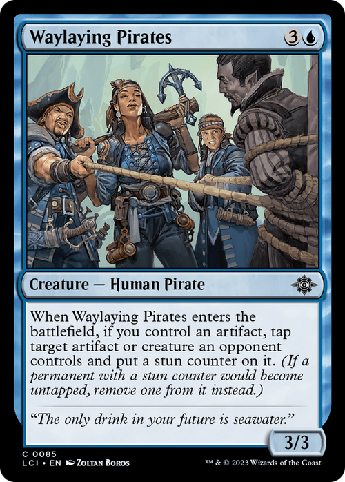 Waylaying Pirates (LCI-085) - The Lost Caverns of Ixalan Foil