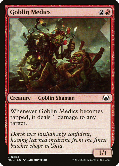 Goblin Medics (MOC-283) - March of the Machine Commander
