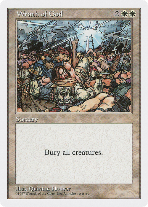 Wrath of God (5ED-) - Fifth Edition
