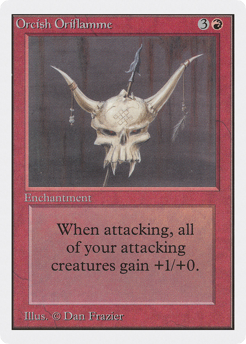 Orcish Oriflamme (2ED-) - Unlimited Edition