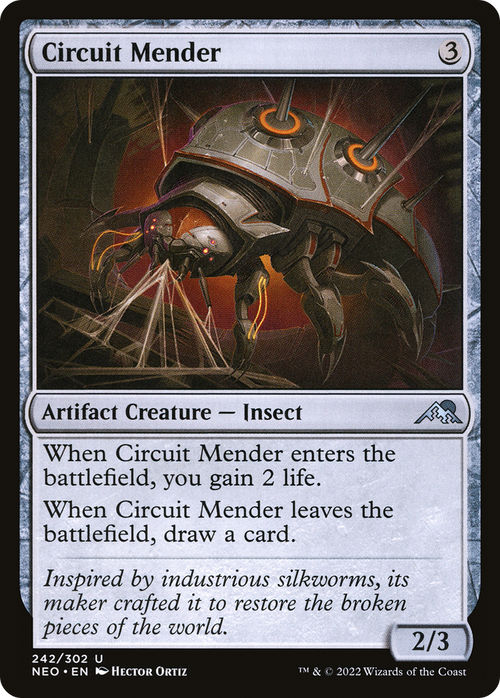 Circuit Mender (NEO-242) - Kamigawa: Neon Dynasty