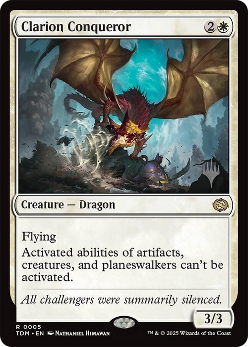 Clarion Conqueror (PPTDM-05P) - Promo Pack: Tarkir: Dragonstorm