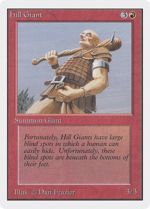 Hill Giant (2ED-) - Unlimited Edition