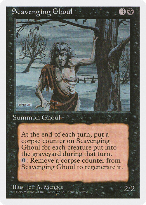 Scavenging Ghoul (4ED-) - Fourth Edition
