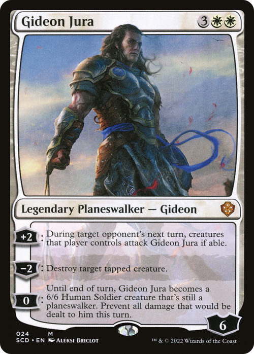 Gideon Jura (SCD-024) - Starter Commander Decks