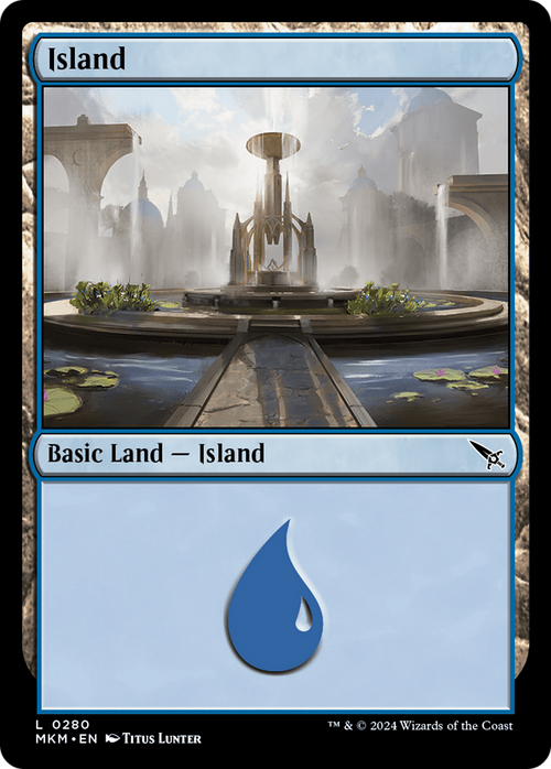 Island (0280) (MKM-280) - Murders at Karlov Manor Foil