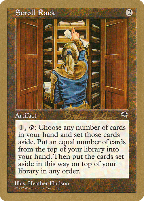 Scroll Rack - 1998 Brian Selden (TMP) (WCD-) - World Championship Decks 1998