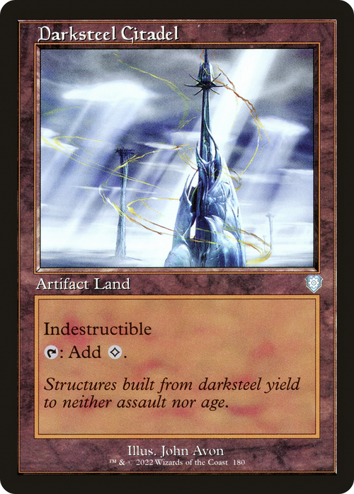 Darksteel Citadel (Retro Frame) (BRC-180) - The Brothers' War Commander