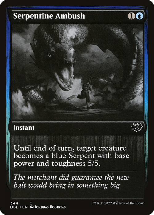 Serpentine Ambush (DBL-344) - Innistrad: Double Feature