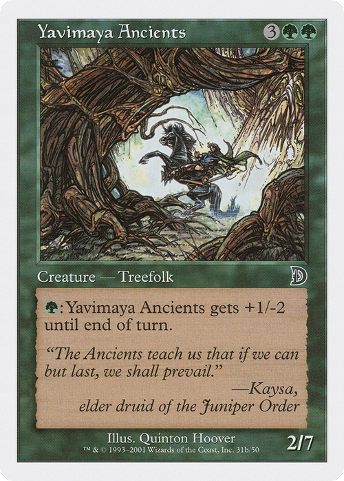 Yavimaya Ancients (31b) (DKM-31B) - Deckmasters
