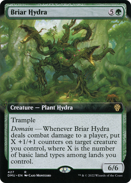 Briar Hydra (Extended Art) (DMU-427) - Dominaria United: (Extended Art)