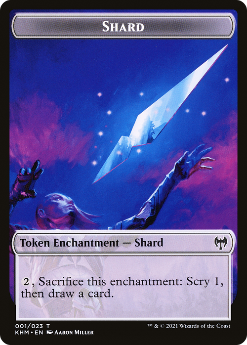 Shard (TKHM-001) - Kaldheim Tokens Foil