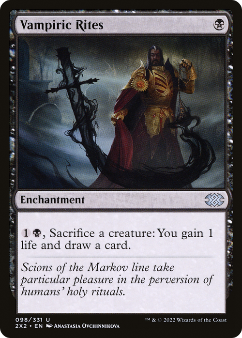 Vampiric Rites (2X2-098) - Double Masters 2022
