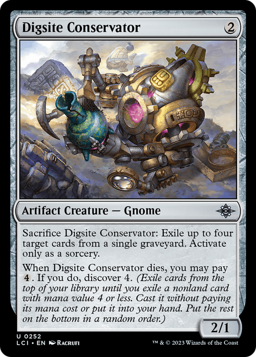 Digsite Conservator (LCI-252) - The Lost Caverns of Ixalan