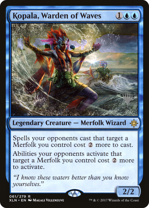 Kopala, Warden of Waves (PPM20-061) - Ixalan Promos