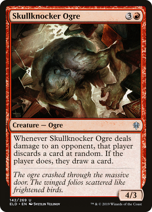 Skullknocker Ogre (ELD-142) - Throne of Eldraine
