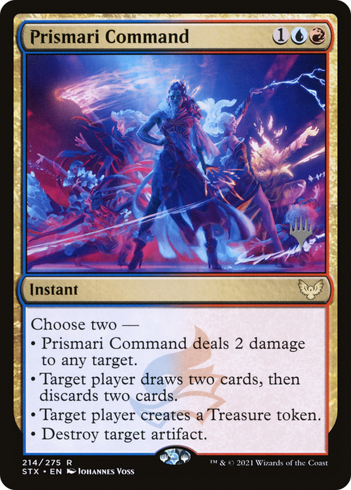 Prismari Command (PPSTX-214P) - Strixhaven: School of Mages Promos