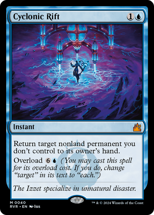 Cyclonic Rift (RVR-040) - Ravnica Remastered Foil