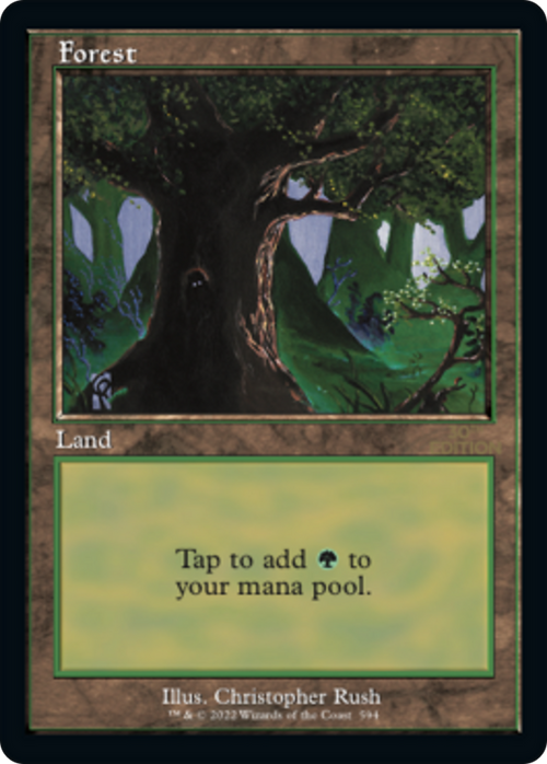 Forest (594) (Retro Frame) (30A-594) - 30th Anniversary Edition