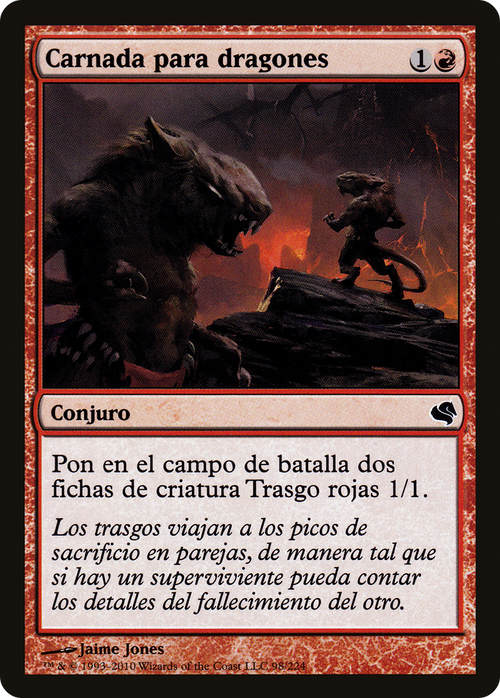 Dragon Fodder (Spanish) - "Carnada para dragones" (PS11-098) - Salvat 2011