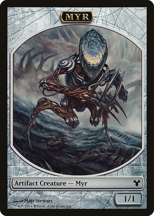 Myr // Spirit Double-Sided Token (MD1-3 // 2) - Modern Event Deck 2014 Tokens
