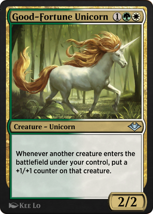 Good-Fortune Unicorn (J21-694) - Jumpstart: Historic Horizons