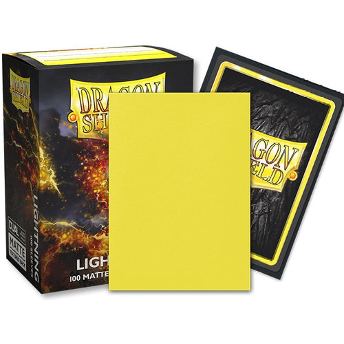 Dragon Shield Matte Dual Card Sleeves – Lightning