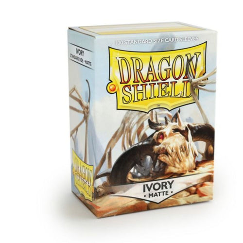 Dragon Shield Matte Sleeves – Ivory (100 Count)
